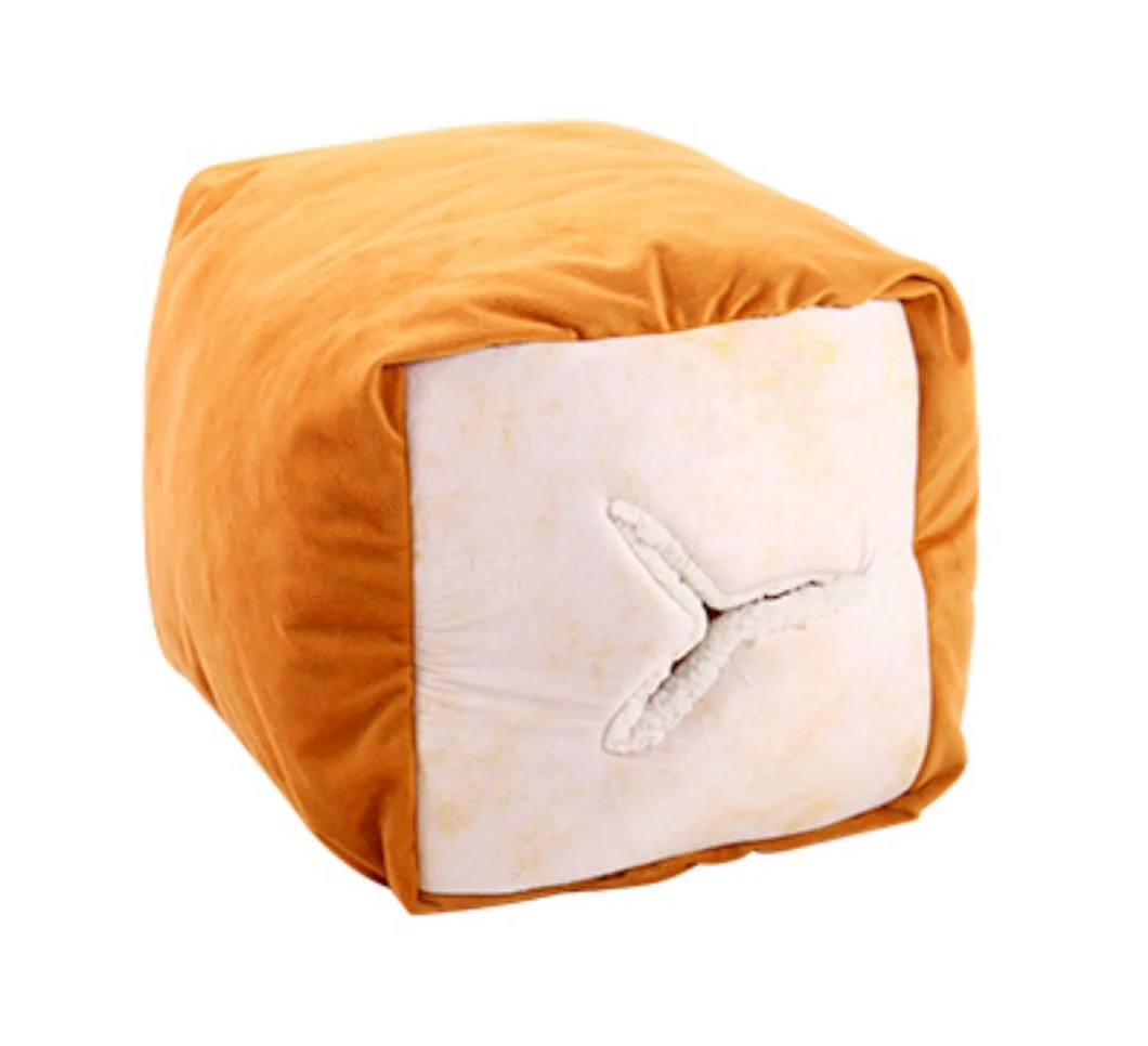 Croissant Nest Sleep Cute Tunnel Soft Pet Indoor Cat Bed Cave Cat House