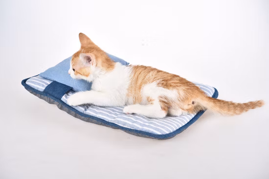 Cama para dormir para mascotas, alfombrillas, sofá cálido, cojín, colchón con almohada para perros