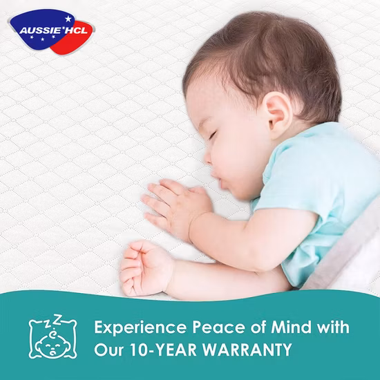 Premium Importado Twin Tamaño individual Cuna impermeable Colchón para niños 120X60 Cuna Colchones de espuma viscoelástica de gel Colchones de muelles