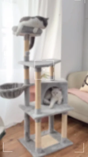 ISO RoHS Scratching Cat Tower por Pet Bed como artículo para mascotas